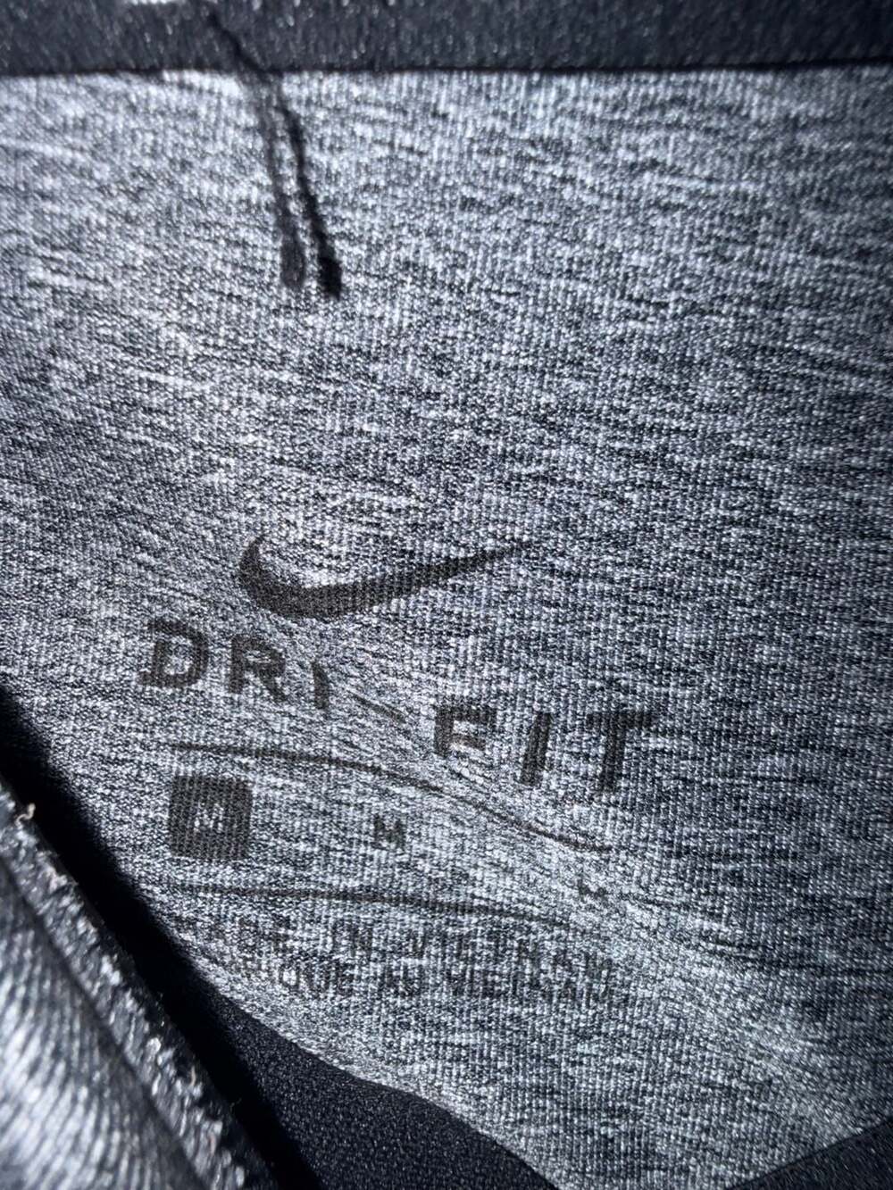 Nike Pro Dri-FIT Heathered Gray Compression Shorts - Picture 2 of 3